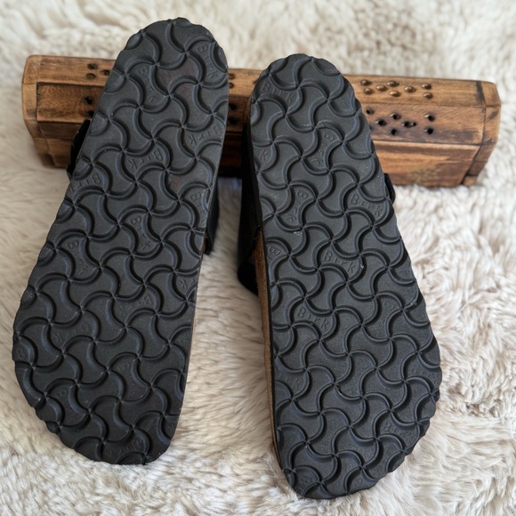 Birkenstock Black Matte  Gizeh Sandals EUR 38 US 7 - Picture 13 of 15